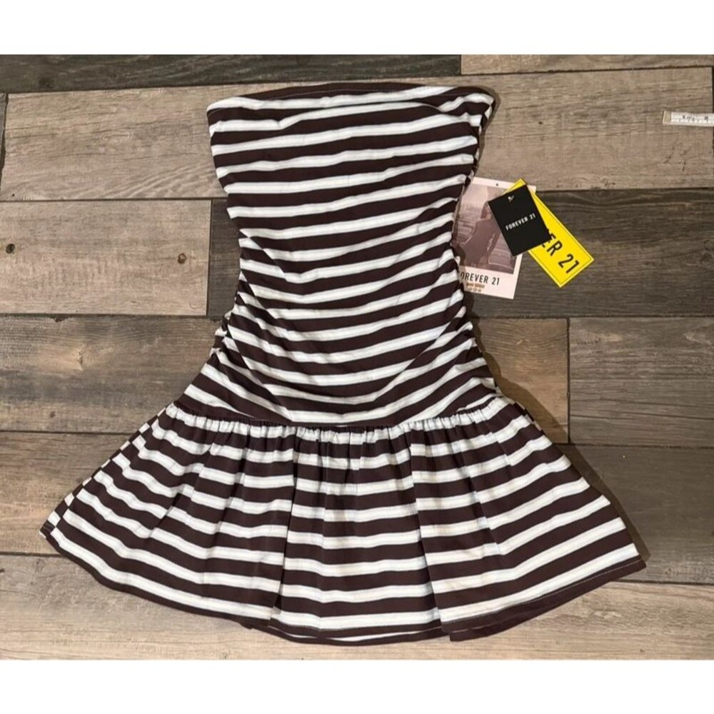 Y2k Style Forever 21 Strapless Dress Size M